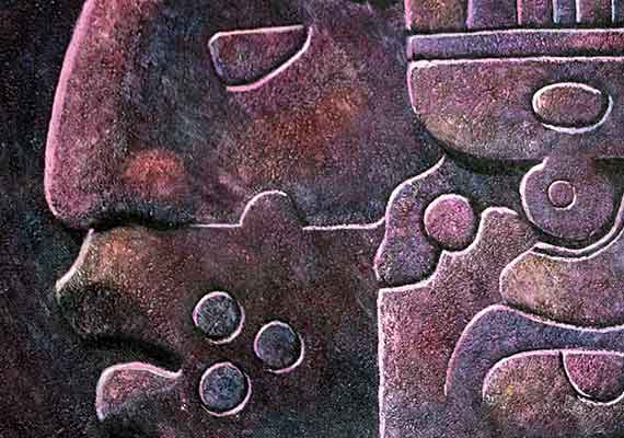 ///Proyecto personal, Técnica mixta, 1996